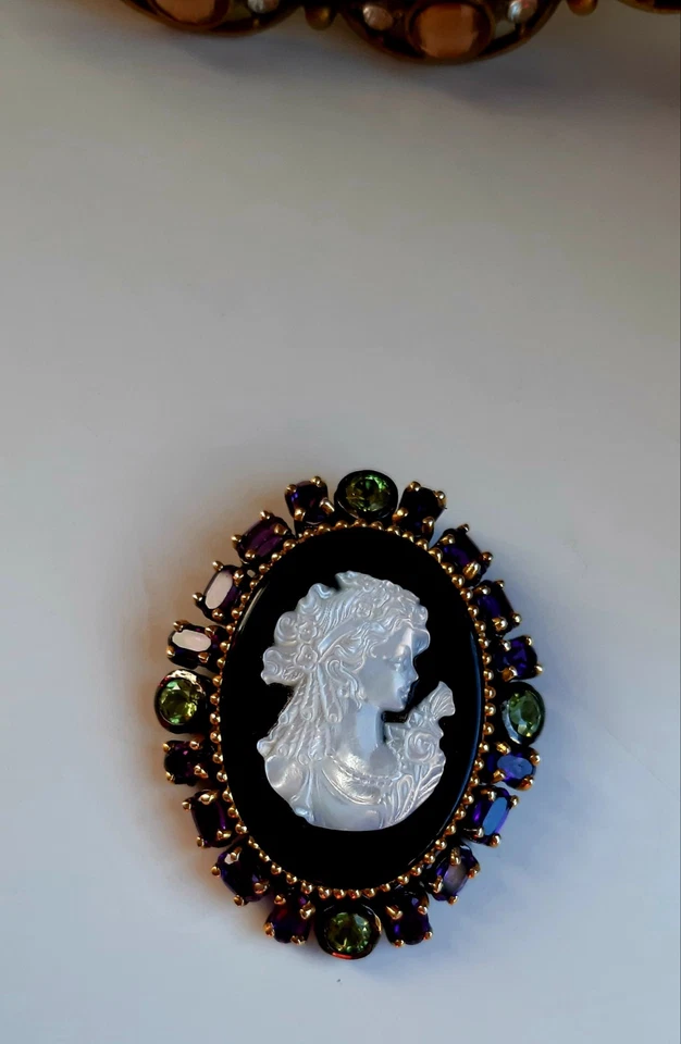 Edelstein Silberanhänger°. - Bild 3 von 4