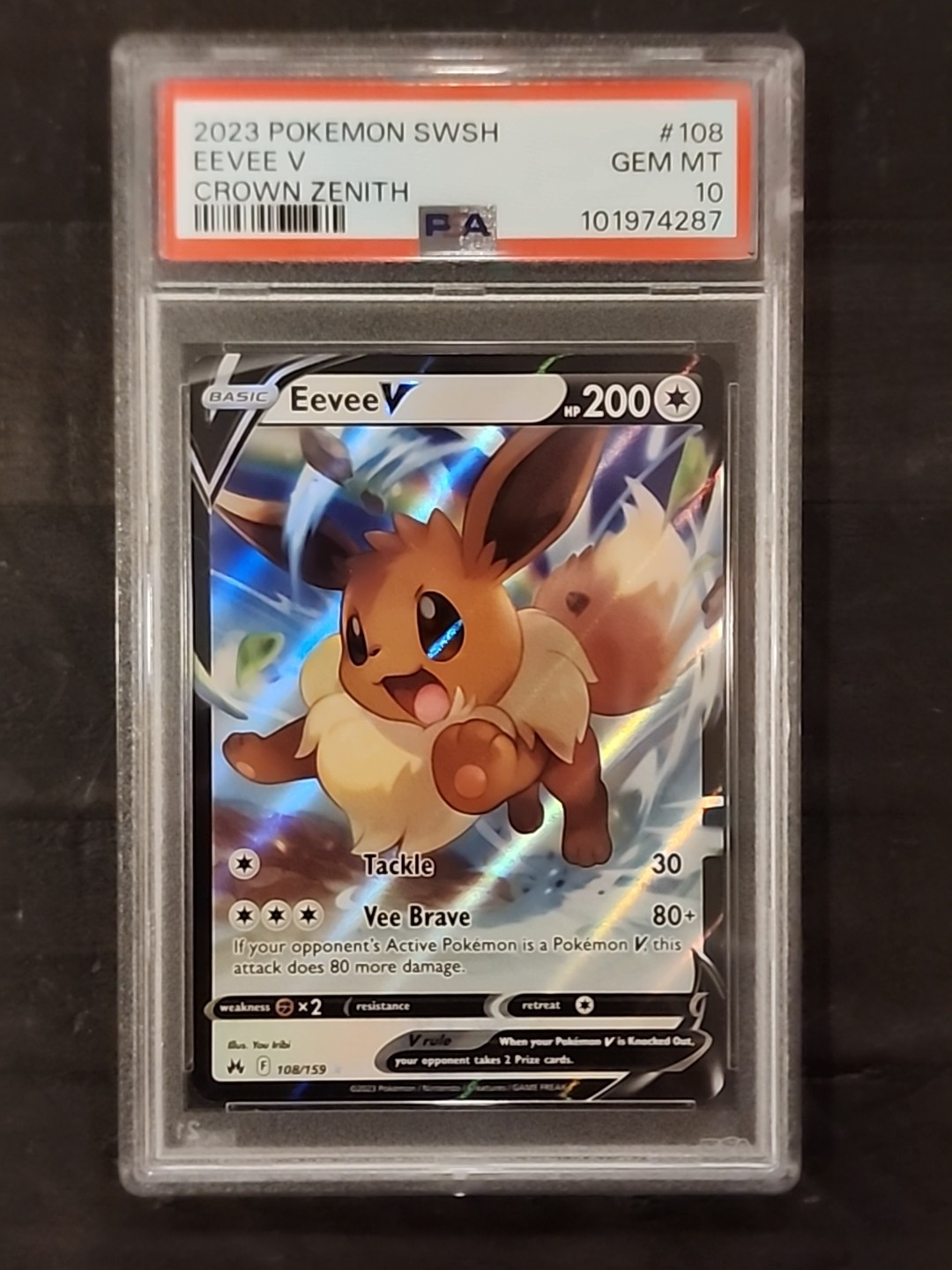 Eevee v 8set psa10
