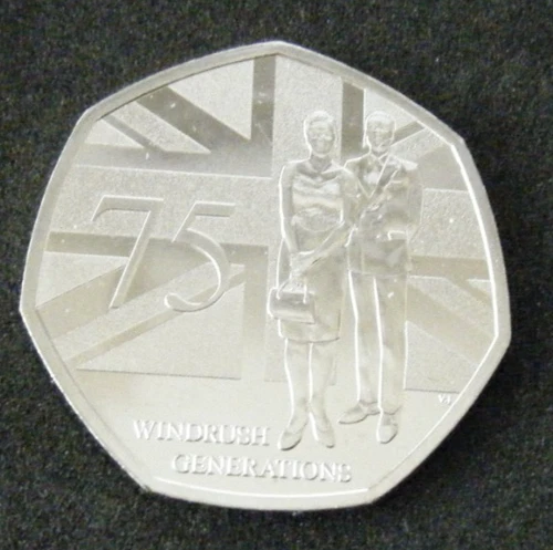 2023 UK 50 Pence — photo from another recent sale
