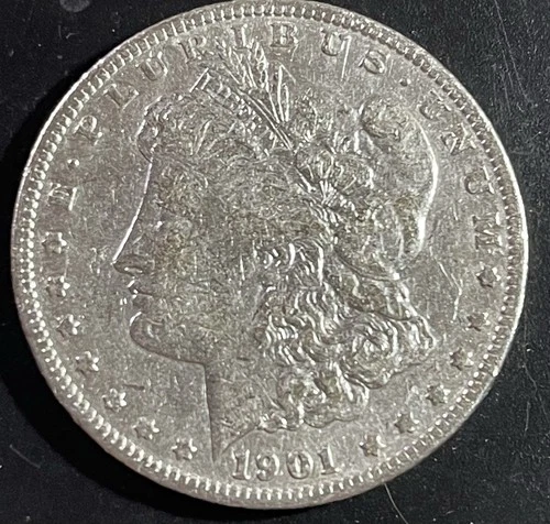1901-O $1 Morgan Silver Dollar. 90% Silver.  #1870