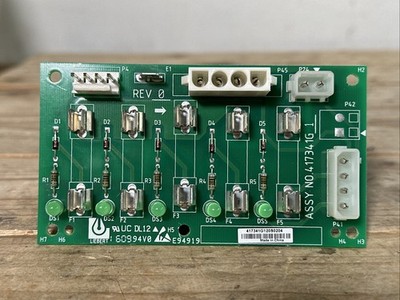 LIEBERT Assy No. 417341G1 REV 0 Fuse Circuit Board Used