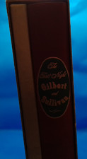 The First Night Glbert & Sullivan plays facsimiles programs w slipcover 1958