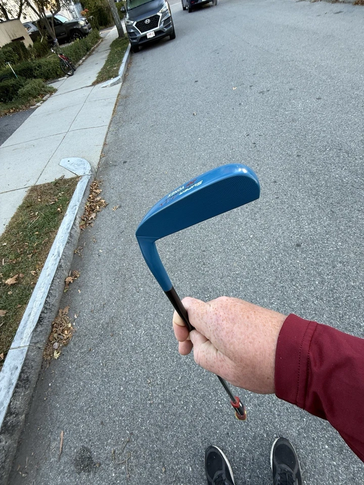 Yonex Super ADX Tour Forged ELITE BLUE MILLED Putter 35" Mens RH GRAPHITE SHAFT - Image 4 of 4