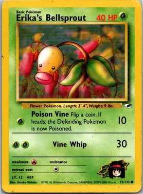 Erika's Bellsprout 75/132 | Gym Heroes | Englisch | Pokémon TCG