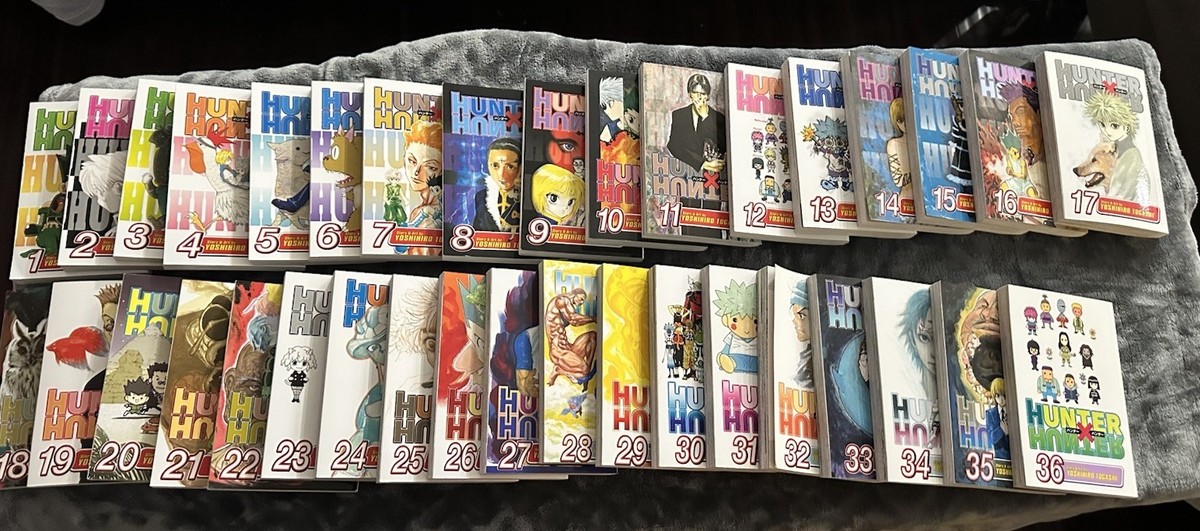 Hunter X Hunter Manga 1-36 English Set Complete | eBay