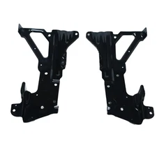 Front LH and RH Front Bracket Bumper Side For 2016-2018 Silverado 1500