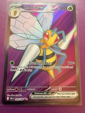 Beedrill ex 98/86 Full Art Double Ultra Rare Pokemon Chaos Rising