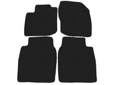 Velour Automatten für Honda Civic IX H/B 2011-2016, Anthrazit x14 Rand