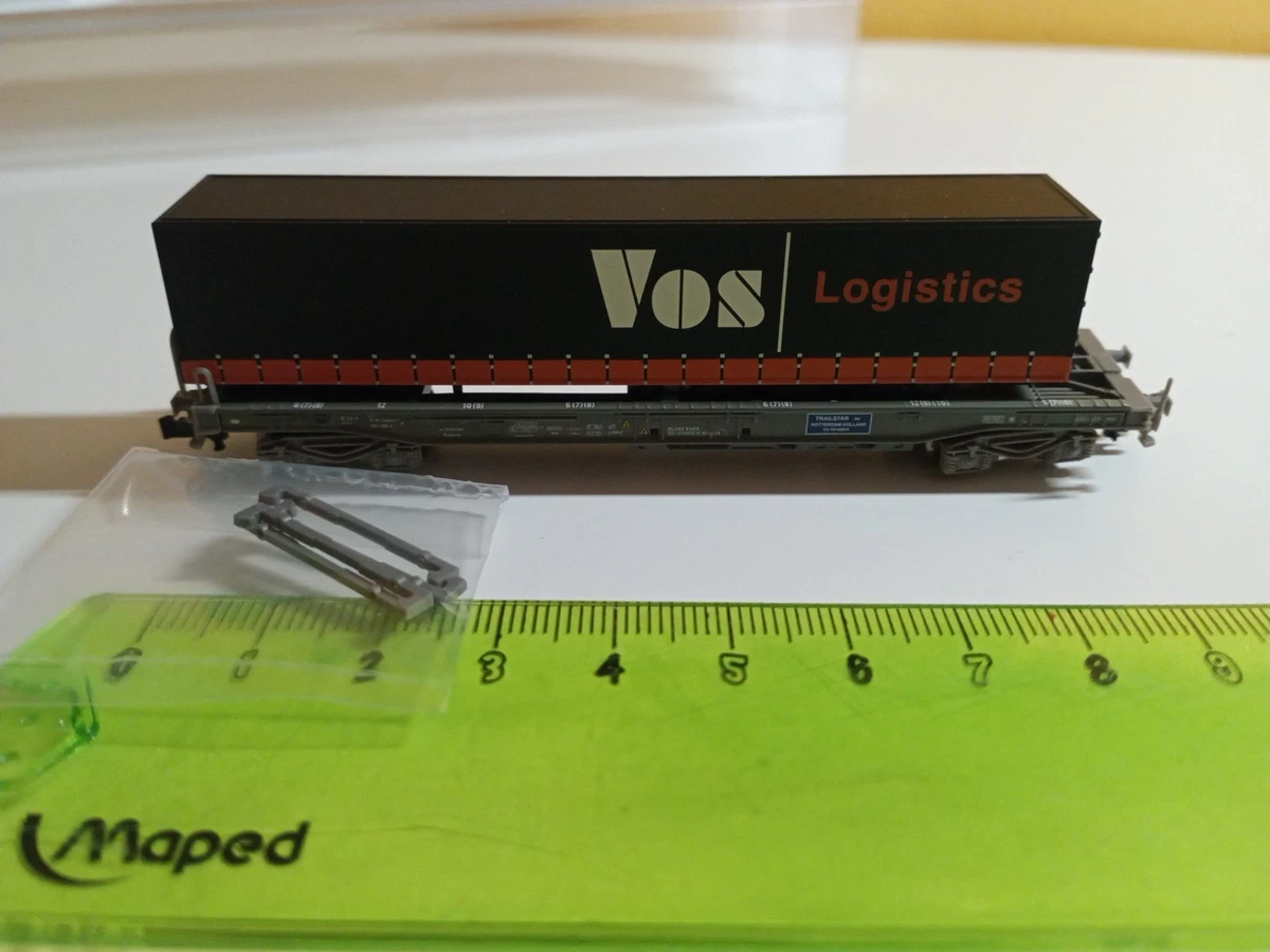 Minitrix 15414-03 Wagon-Citerne Sur Rail État Comme Neuf