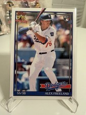 2026 Topps Series 1 Alex Freeland RC #T91-35