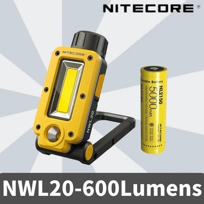 Nitecore NWL20 USB-C Lade 600 Lumen LED Taschenlampe Taschenlampe Arbeitsleuchte
