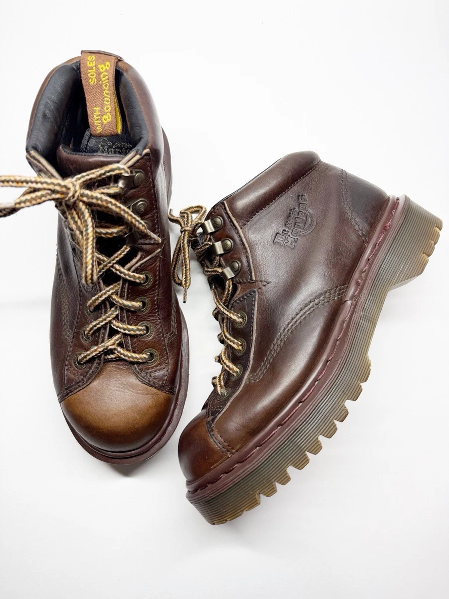 Dr. Martens 8287 Brown Leather Monkey Boots Chunky Y2K Distressed Mens 7 dr martens 8287 products for sale | eBay main image 3