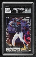 2020 Panini Prizm Snakeskin 3/50 Randy Arozarena #53 HGA 9.5 GEM MINT 0c9g