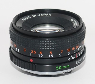 Yashica FX-3 Super 2000 35mm SLR Film Camera + 50mm f/1.9 Lens