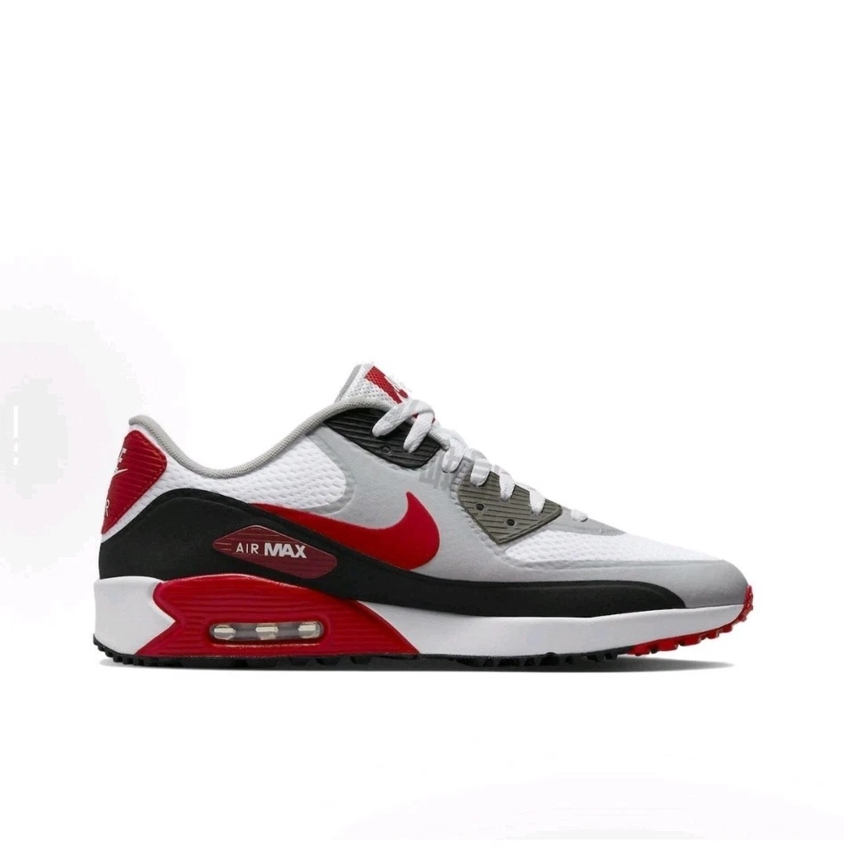 Nike Hombres Air Max 90 G TB Golf Rojo Universitario Talla 11 Rojo Blanco Negro DX5999-162 Foto 2 de 4