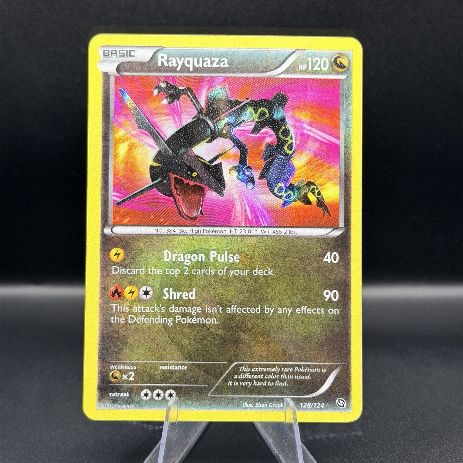 Rayquaza 128/124 Dragons Exalted Holo