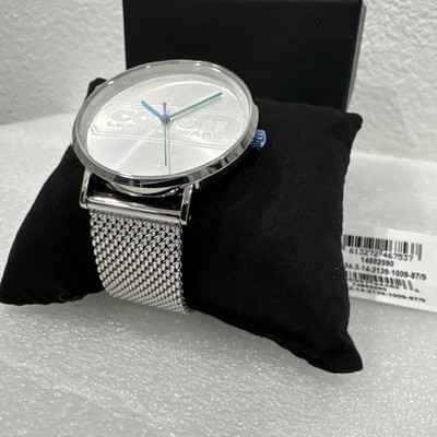 Coach Silver Watch with Mesh Band unisex COACH Women main image 2