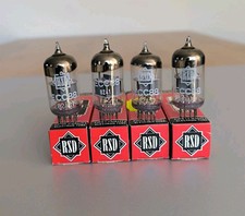 Quad ECC88 RSD tubes Röhren Valvola 6922 E88CC