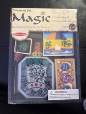 Melissa  Doug Magic Discovery Set Professional Tricks Solid Wood 1280 Magician