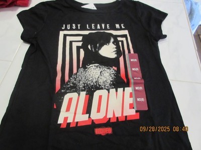 Beetlejuice Graphic T-Shirt Black Size Medium 8  NWT