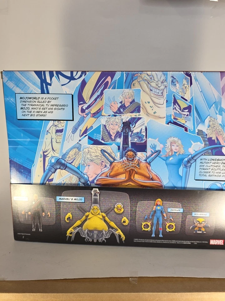 Marvel Legends Exclusive Xmen 4 Pack Box Set Mojo World - Image 2 of 2