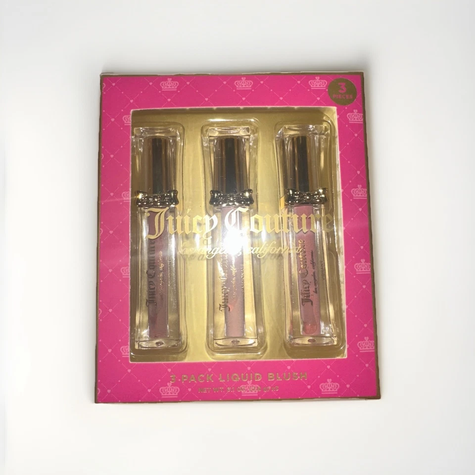 Juicy Couture Liquid Blush Trio | 3 Shades | Passionate Confident Vibrant NIB - Image 2 of 3