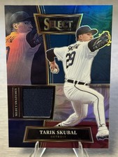 🏆⚾️TARIK SKUBAL 2022 Select Select Swatches Red & Blue Holo Refractor /99!⚾️🏆