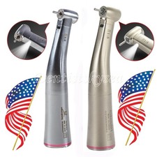Dental High Speed Fiber Optic LED Handpiece 1:5 Increasing Contra Angle for NSK