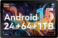 Tablet Android 15 Tablet 10 Inch,8-Core,20GB 64GB 1TB TF,Dual Camera,Widevine L1