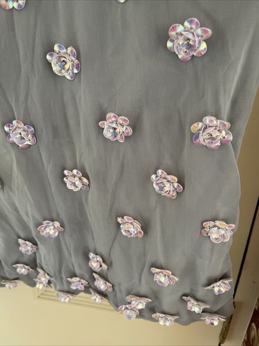 River Island Sequin Top - Grey Size 18 - NWT - Picture 6 of 19