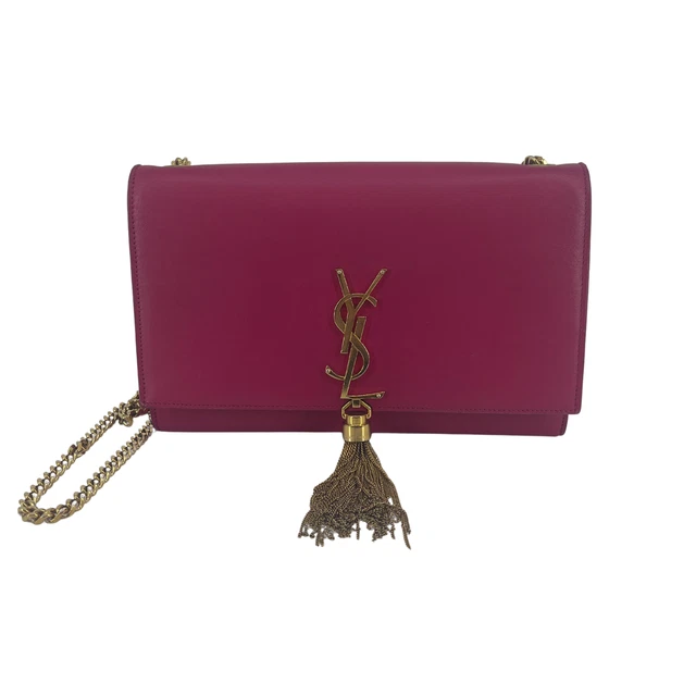 EBAY LIVE Yves Saint Laurent Pink Leather Crossbody #11135