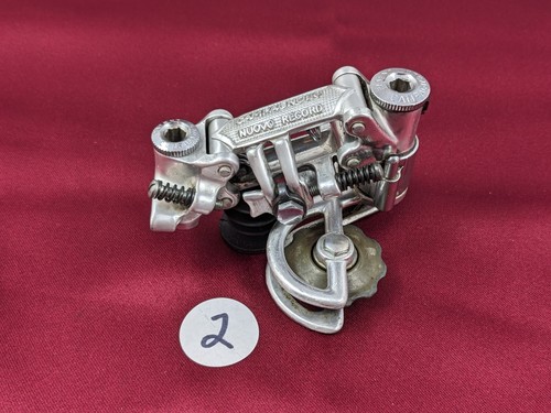 Polea agrietada desviador trasero vintage Campagnolo nuevo récord 70 74 81 OPCIONES - Imagen 31 de 41