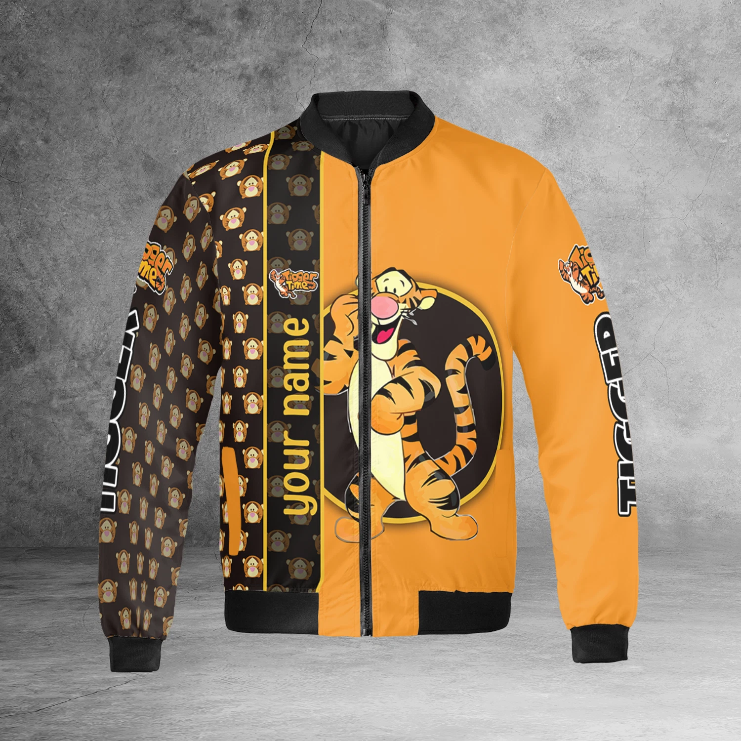 Personalized Funny Tigger Winnie The Pooh Characters Tigger Fans Gift Jacket