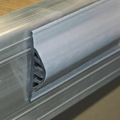 TAYLOR MADE True Color Boat Dock Edge Side Guard 10' Lx 3.5'' W x 1-3/8'' H Silver
