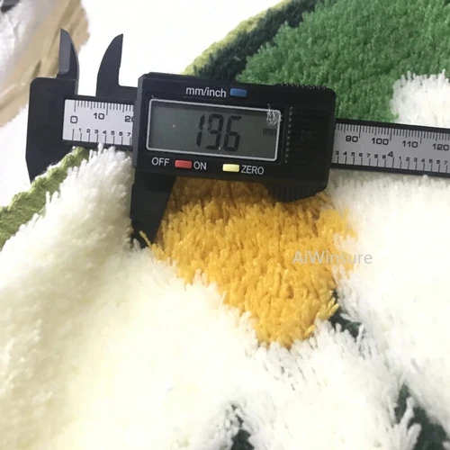 Moss Shag Area Rug for Bedroom Living Room Floor Mats Non-slip Thick Washable - Picture 4 of 44