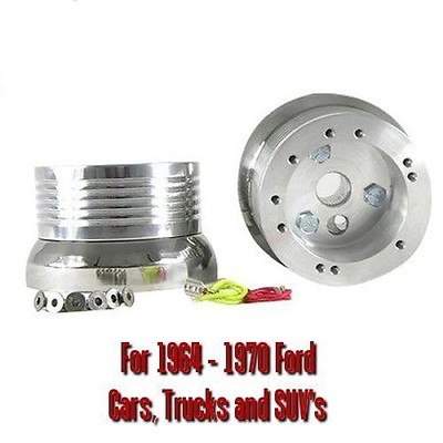 1965-1970 Ford Falcon & Mercury Comet 5 & 6 Hole Billet Steering hub