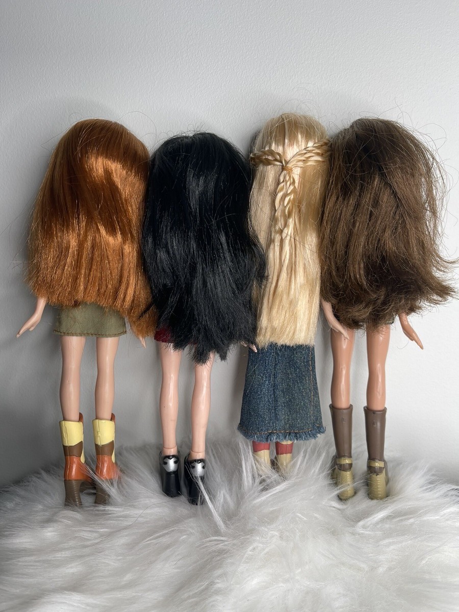 Bratz Xpress It Doll Lot Of 4 Yasmin Cloe Meygan Jade Dolls