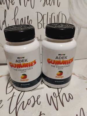 Adek Gummies The essentials Plus Zn 60 Gummies, 120 Gummies. 2 Pack EXP 04/25