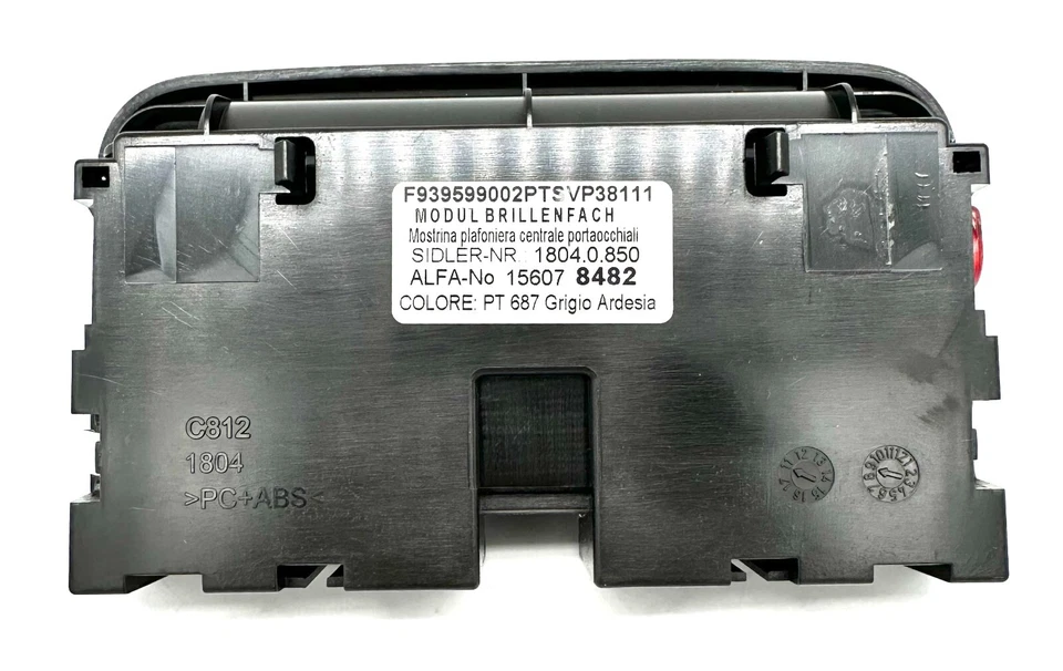 Alfa Romeo 159 (2005-2011) Interior Roof Light Surround 156078482 Genuine & New - image 3 of 4