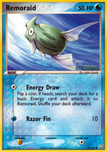 Pokemon - Remoraid - 73/109 - Common - EX Team Rocket Returns - NM