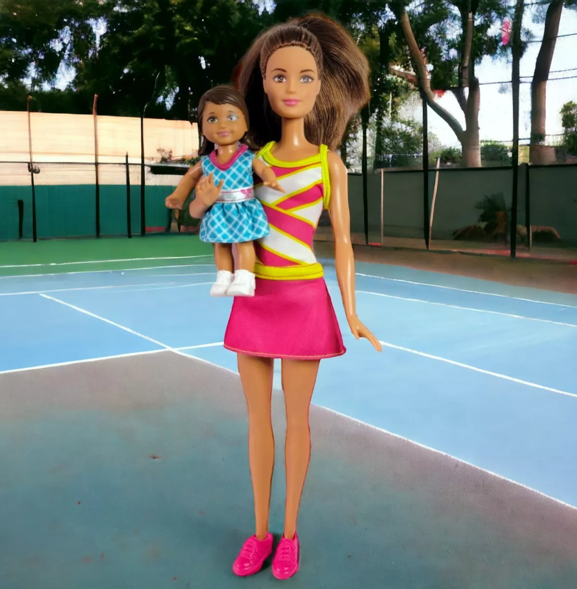 Tennis sales coach barbie