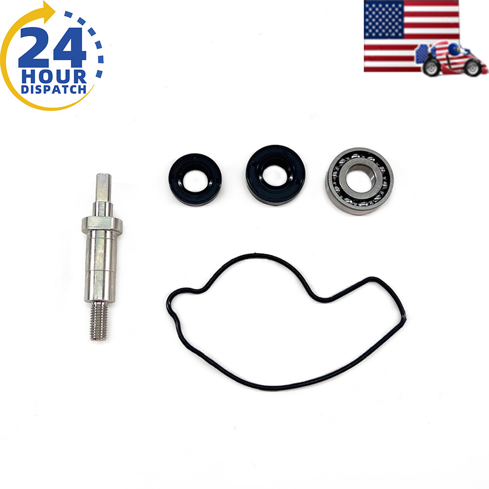 Water Pump Bearing Seal & Shaft Rebuild Kit For Honda CRF450R CRF 450R