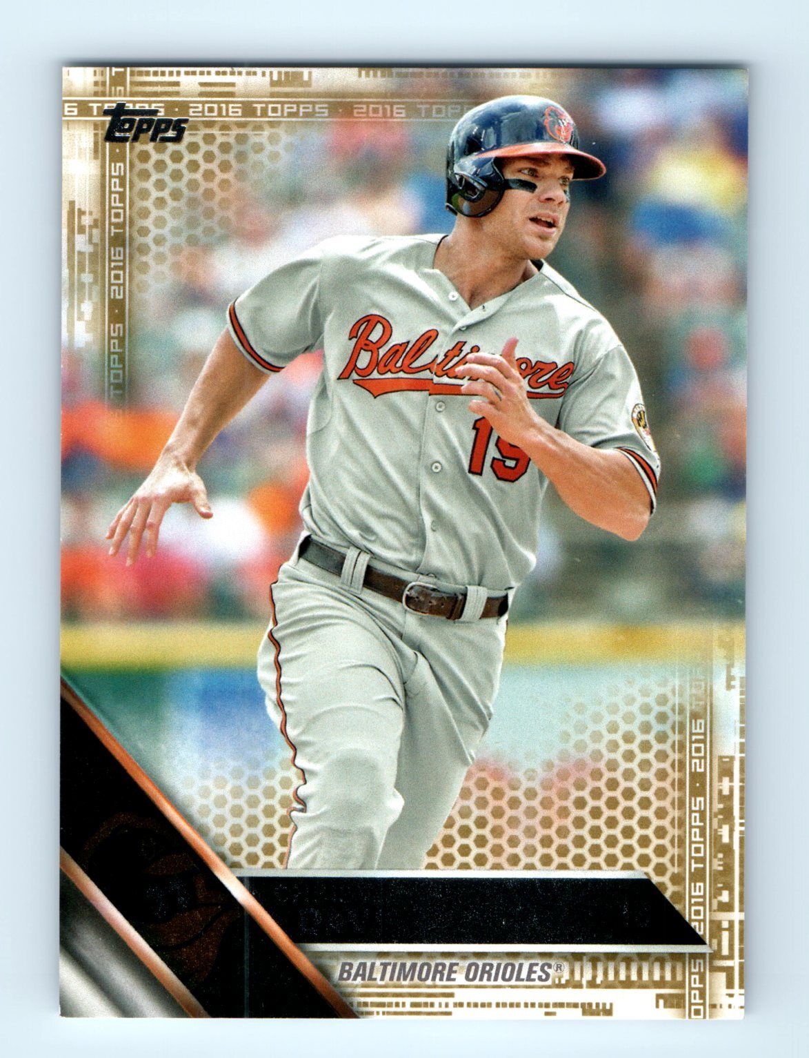2016 Topps #14 Chris Davis Gold #/2016