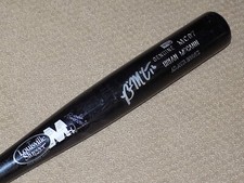 Brian McCann H&B M9 Maple Game Used Signed Bat Atlanta Braves MLB