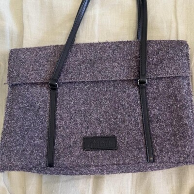 Sac à Main En Laine Violet - Doux Et Duveteux - Occasion