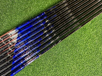 9 x Ns Pro Zelos 8 R Flex .355 Golf Shaft 3-PW + 1 Extra Wedge