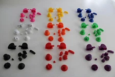 Colored Nintendo Gamecube Controller Buttons - Full Set