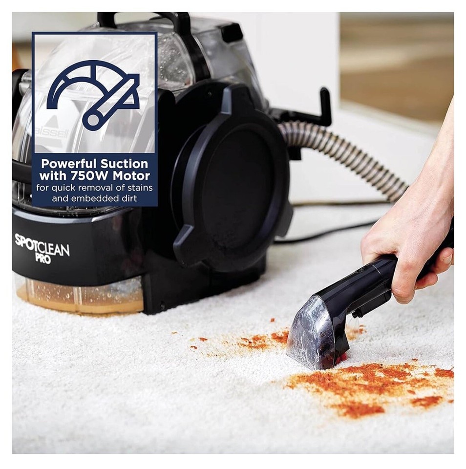 BISSELL SpotClean Pro Carpet Cleaner Upholstery Portable Washer eBay