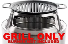 Solo Stove Bonfire/Yukon Cast Iron Grill Top Outdoor Fire Pit Cooking Grill ONLY