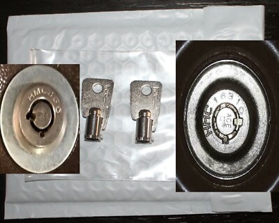 HMC29001 to HMC29250 2-NEW KEYS FOR Protex Gun Wall Safe Homak. Replacement KEY